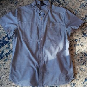 Black Diamond Denim Button-down